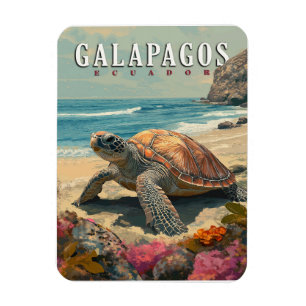 Galapagos Eilanden Reuzenschildpad Reizen Magneet