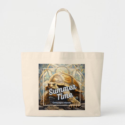 Galapagos eilanden Zomertijd Grote Tote Bag (Voorkant)