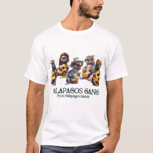 Galapagos Gang van de Galapagos Eilanden T-shirt