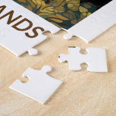 Galapagos Islands Reizen Kunst Vintage Legpuzzel (Zijkant)