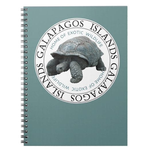 Galapagos Islands Tortoise Notitieboek Journal (Voorkant)