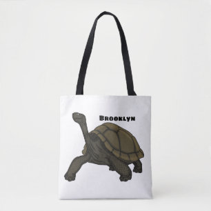 Galapagos landschildpad draagtas