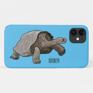 Galapagos tortoise cartoon iPhone 11 hoesje