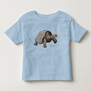 Galapagos tortoise cartoon kinder shirts