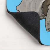 Galapagos tortoise cartoon muismat (Hoek)