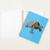 Galapagos tortoise cartoon planner (Display)