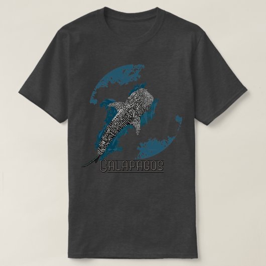 Galapagos Whale Shark T-shirt (Design voorkant)