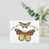 Galapagoseilanden Embleem Logo Briefkaart (Staand voorkant)