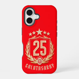 Galatasaray Kampioenschap Poster 2025 iPhone 16 Hoesje