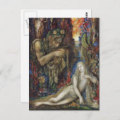 Galatea Gustave Moreau Waterverf Briefkaart (Voorkant / Achterkant)