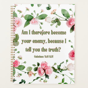 Galates 4:16 Bible Verse Calendrier Planificateur