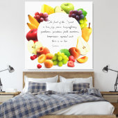 Galates 5:22-23 impression de toile (Insitu(Chambre))