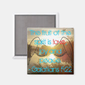Galates 5:22 Aimant (Recto/Verso)