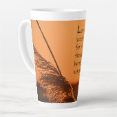 Galates 6:9 Latte Mug (Angle gauche)