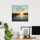 GALATIANEN 5 SUNSET FOTO POSTER (Thuiskantoor)