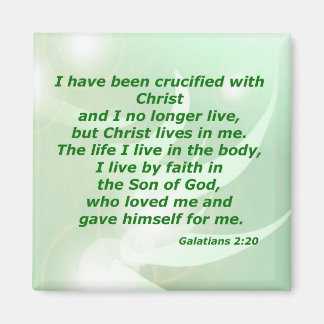 Galatians 2:20 magneet