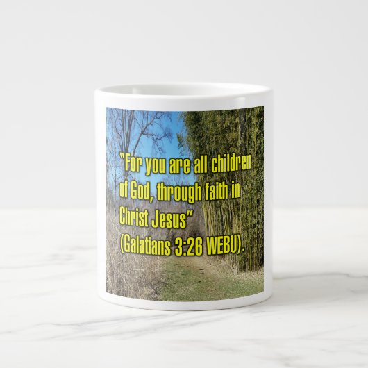 Galatians 3:26 WEBU Mug (Devant)