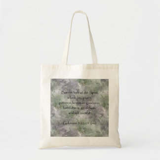 Galatians 5:22-23 ~ Fruit of the Spirit Tote Bag