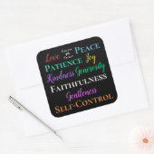 Galatians 5:22-23 Sticker (Envelop)