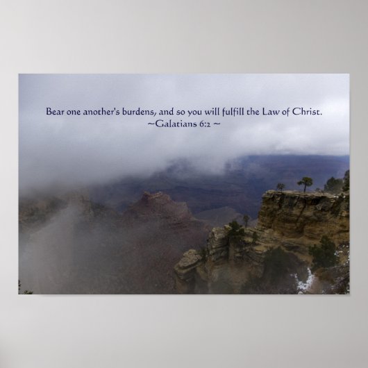 Galatians 6:2 Poster (Voorkant)