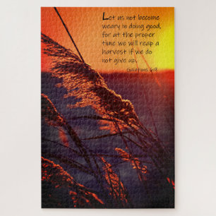 Galatians 6:9 Grote puzzel Legpuzzel