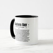 GALATIANS GUY Tasse deux tons 330ml (Devant gauche)