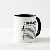 GALATIANS GUY Tasse deux tons 330ml (Devant droit)