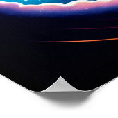 Galaxie Alien - Impression d'art en toile (Coin)