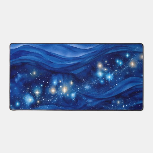 Galaxie aquarelle saphir de minuit (Recto)