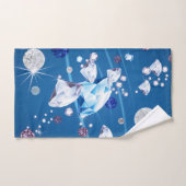 Galaxie de diamant 12 (Serviette à main)