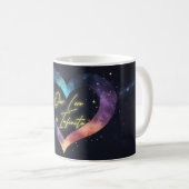 Galaxie de l'amour Mug (Devant droit)