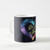 Galaxie de l'amour Mug (Devant gauche)