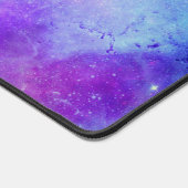 Galaxie de l'espace bleu et violet Abstrait (Coin)