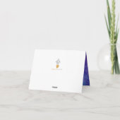 Galaxie de vaisseau spatial doré argenté Merci (Dos)