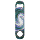 Galaxie d'émeraude et de violet (Devant)