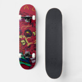 Galaxie Lunaire Skateboard (Recto)