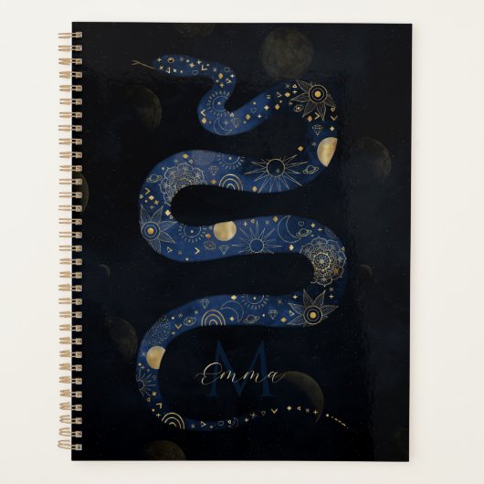 Galaxie Mystical Gold Blue Serpent (Devant)