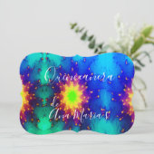 Galaxie Nom Sunburst Supernova Invitation Cravate- (Debout devant)