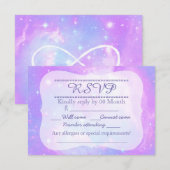 Galaxie Pastel RSVP (Devant / Derrière)