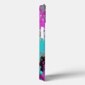 Galaxie Samsung rose et bleu Note 4 Coque (Verso / Droite)