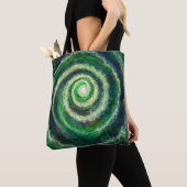 Galaxie spirale Sac fourre-tout double face (De près)
