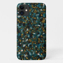 Galaxies Black Blue & Copper iPhone 11 Hoesje