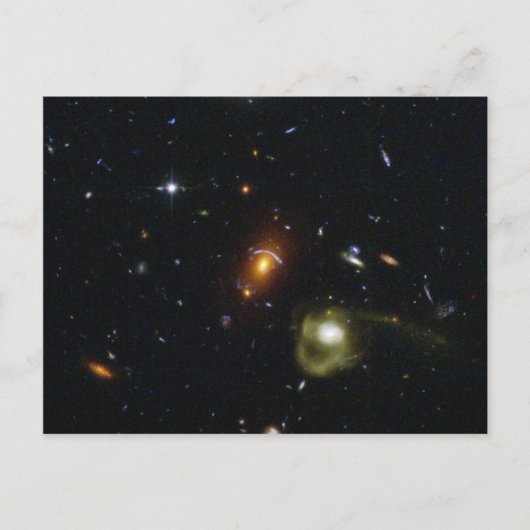 Galaxies Briefkaart (Voorkant)