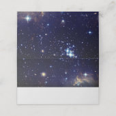 Galaxies Cartes de place ou de table (Extérieur déplié)