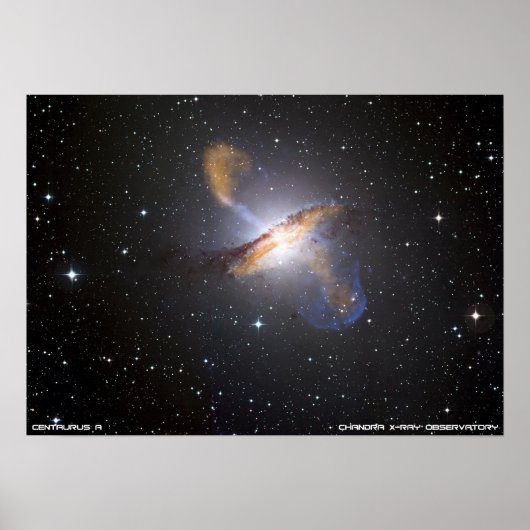Galaxies Colliding Poster (Voorkant)