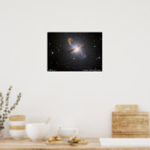 Galaxies Colliding Poster (Keuken)