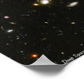 Galaxies, Deep Space afbeelding van sterrenstelsel Poster (Hoek)