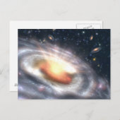 Galaxies in het briefkaart van de hemel (Voorkant / Achterkant)