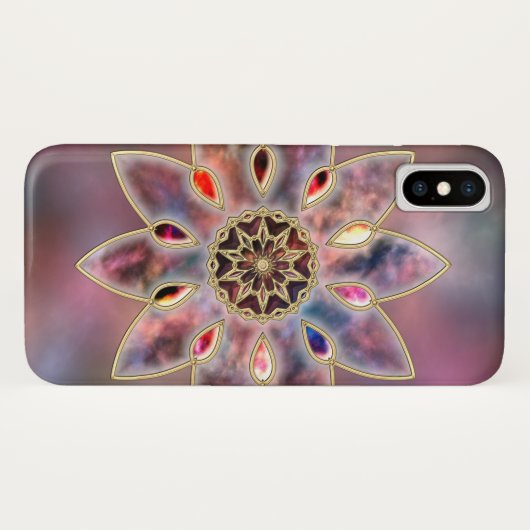 Galaxies marbrées coque iphone-Mate (Dos (Horizontal))
