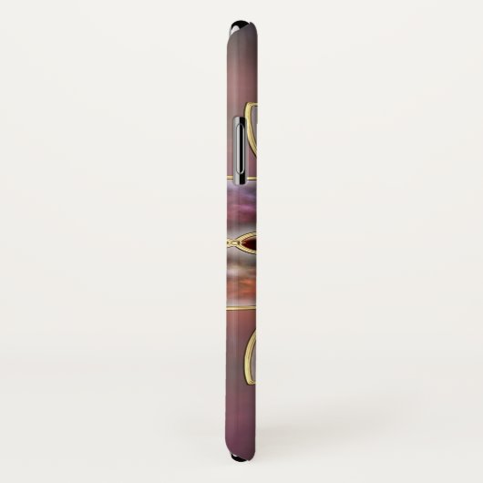 Galaxies marbrées coque iphone-Mate (Dos/Droite)